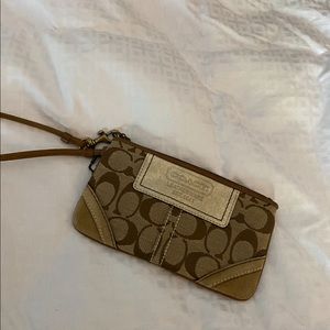 Coach wristlet